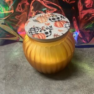 Pumpkin waffles candle 11 ounces in a pumpkin jar